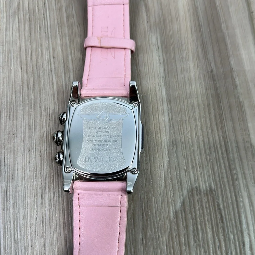 Invicta women’s lupah collection watch genuine leather straps